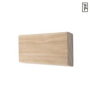 Accoya rhombus profile 18x68mm, price per m².